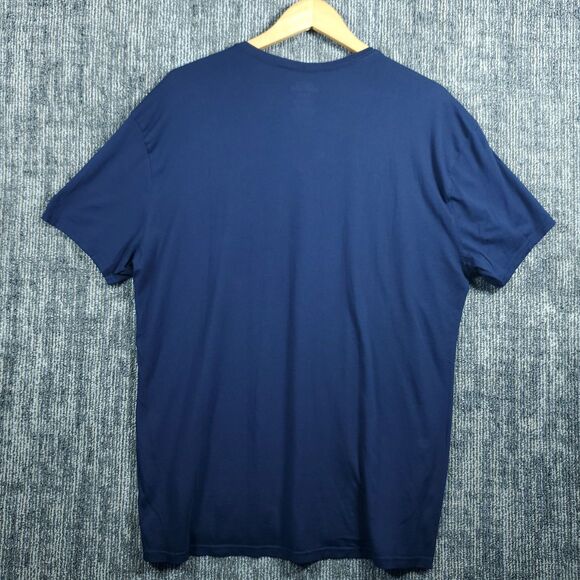 Polo Ralph Lauren Men's V-Neck T-Shirt XL Classic Navy Blue - Picture 10 of 13